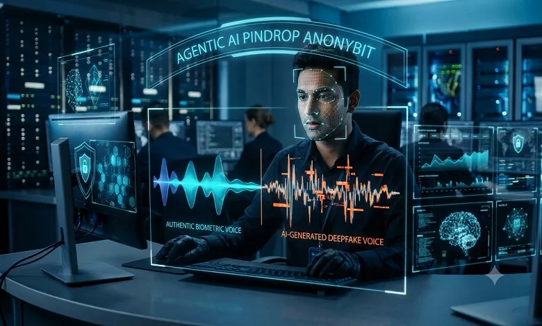 Agentic AI Pindrop Anonybit: Strengthening Identity Verification Against Deepfake Voice Fraud