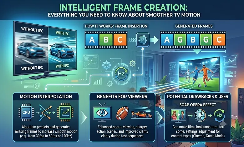 Intelligent Frame Creation: Everything You Need to Know About Smoother TV Motion